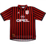 1999-00 Maillot Milan AC Retro Vintage Domicile