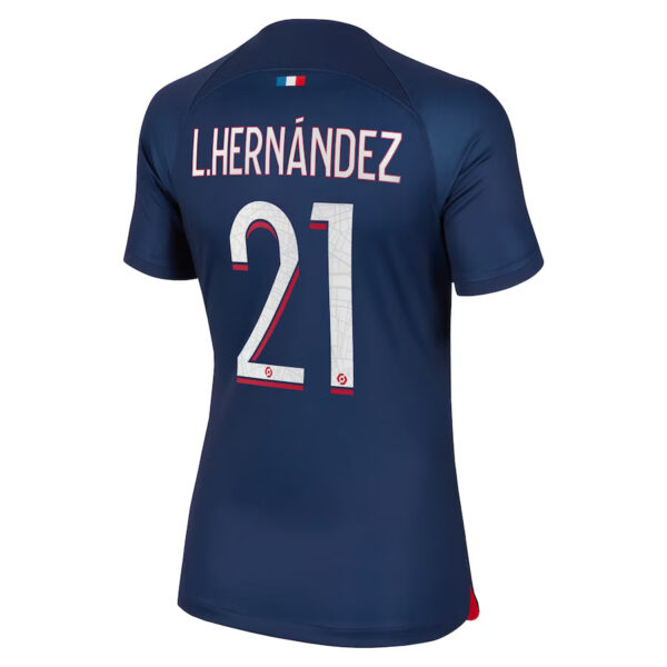 Maillot PSG 2023 2024 Domicile Femme L.Hernandez