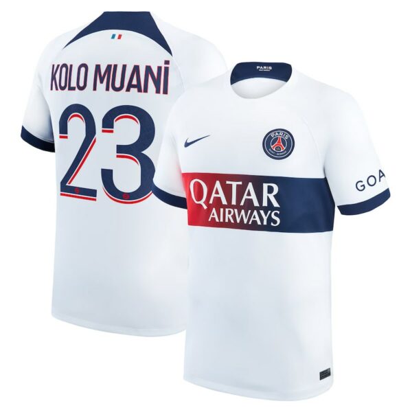 Maillot PSG 2023 2024 Extérieur Kolo Muani