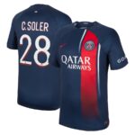 MAILLOT PSG DOMICILE 2023 2024 C.SOLER