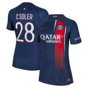 MAILLOT PSG DOMICILE 2023 2024 FEMME C.SOLER