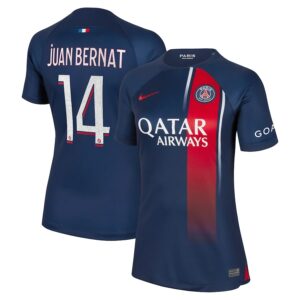 MAILLOT PSG DOMICILE 2023 2024 FEMME JUAN BERNAT