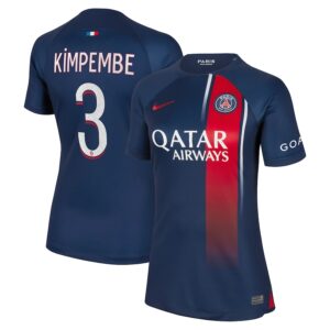 MAILLOT PSG DOMICILE 2023 2024 FEMME KIMPEMBE