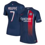 MAILLOT PSG DOMICILE 2023 2024 FEMME MBAPPE