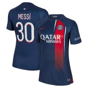 MAILLOT PSG DOMICILE 2023 2024 FEMME MESSI