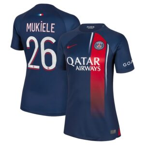 MAILLOT PSG DOMICILE 2023 2024 FEMME MUKIELE