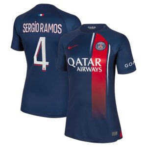 MAILLOT PSG DOMICILE 2023 2024 FEMME SERGIO RAMOS