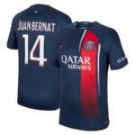 MAILLOT PSG DOMICILE 2023 2024 JUAN BERNAT