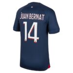 MAILLOT PSG DOMICILE 2023 2024 JUAN BERNAT