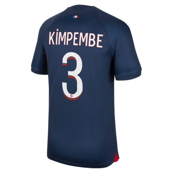 MAILLOT PSG DOMICILE 2023 2024 KIMPEMBE