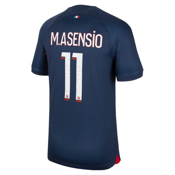 MAILLOT PSG DOMICILE 2023 2024 M.ASENSIO