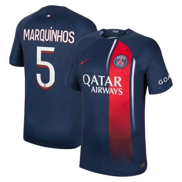 MAILLOT PSG DOMICILE 2023 2024 MARQUINHOS