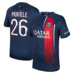 MAILLOT PSG DOMICILE 2023 2024 MUKIELE