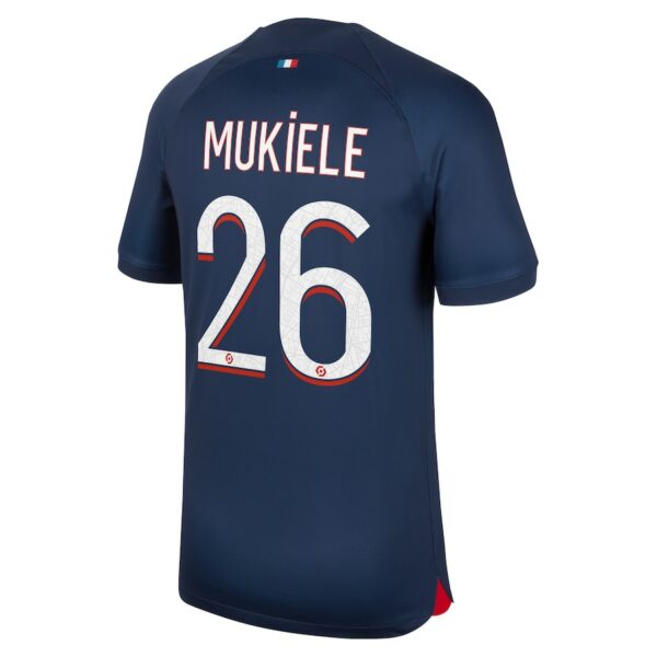 MAILLOT PSG DOMICILE 2023 2024 MUKIELE