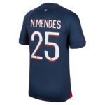 MAILLOT PSG DOMICILE 2023 2024 N.MENDES