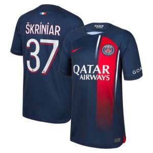 MAILLOT PSG DOMICILE 2023 2024 SKRINIAR