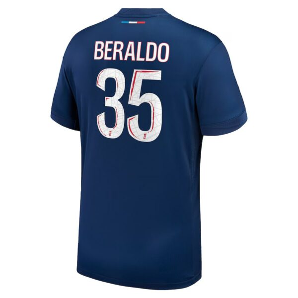 Maillot PSG Domicile 2024 2025 Beraldo