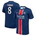 Maillot PSG Domicile 2024 2025 Fabian Ruiz