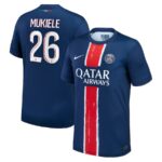 Maillot PSG Domicile 2024 2025 Mukiele