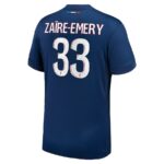 Maillot Kit Enfant PSG Domicile 2024 2025 Zaire Emery