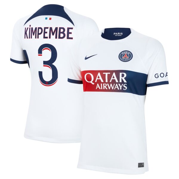 MAILLOT PSG EXTERIEUR 2023 2024 FEMME KIMPEMBE