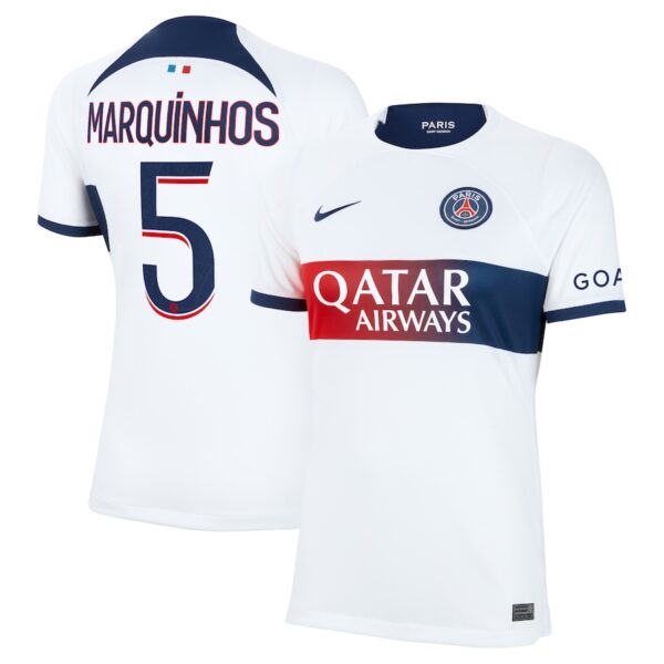 MAILLOT PSG EXTERIEUR 2023 2024 FEMME MARQUINHOS