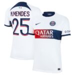 MAILLOT PSG EXTERIEUR 2023 2024 FEMME N.MENDES