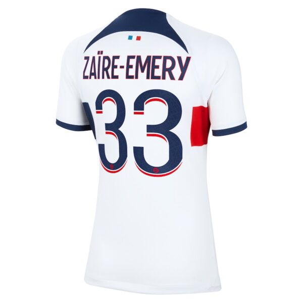 MAILLOT PSG EXTERIEUR 2023 2024 FEMME ZAIRE-EMERY