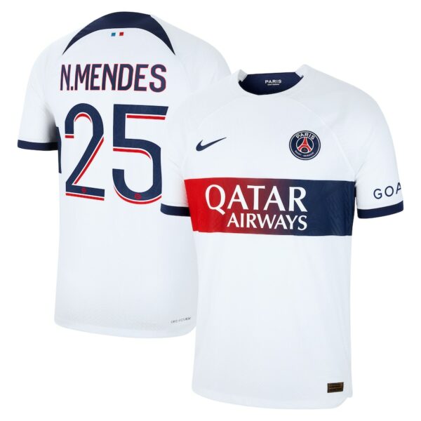 MAILLOT PSG EXTERIEUR 2023-2024 N.MENDES