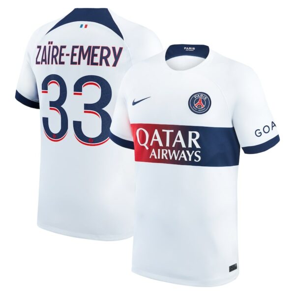 MAILLOT PSG EXTERIEUR 2023-2024 ZAIRE-EMERY