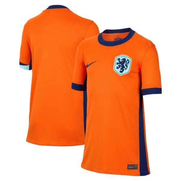 Maillot Pays Bas Domicile Euro 2024 Enfant