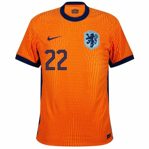 Maillot Pays Bas Euro 2024 Domicile Dumfries