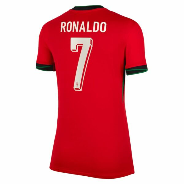 Maillot Portugal Domicile Euro 2024 Ronaldo Femme