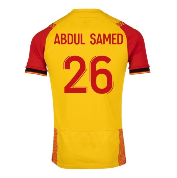 MAILLOT RC LENS DOMICILE 2023 2024 ABDUL SAMED