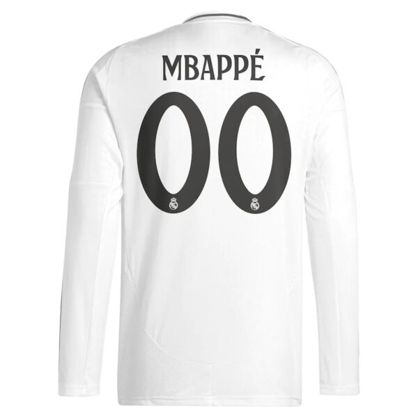 Maillot Real Madrid 2024 2025 Mbappe Manches Longues