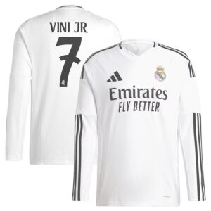 Maillot Real Madrid 2024 2025 VINI JR. Manches Longues