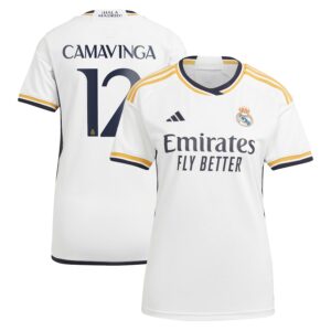 MAILLOT REAL MADRID DOMICILE 2023 2024 FEMME CAMAVINGA