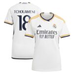 MAILLOT REAL MADRID DOMICILE 2023 2024 FEMME TCHOUAMENI