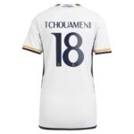 MAILLOT REAL MADRID DOMICILE 2023 2024 FEMME TCHOUAMENI