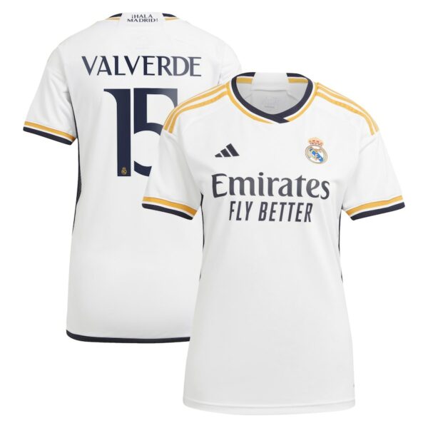 MAILLOT REAL MADRID DOMICILE 2023 2024 FEMME VALVERDE