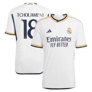 MAILLOT REAL MADRID DOMICILE 2023 2024 TCHOUAMENI