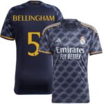 Maillot Real Madrid 2023 2024 Extérieur Bellingham