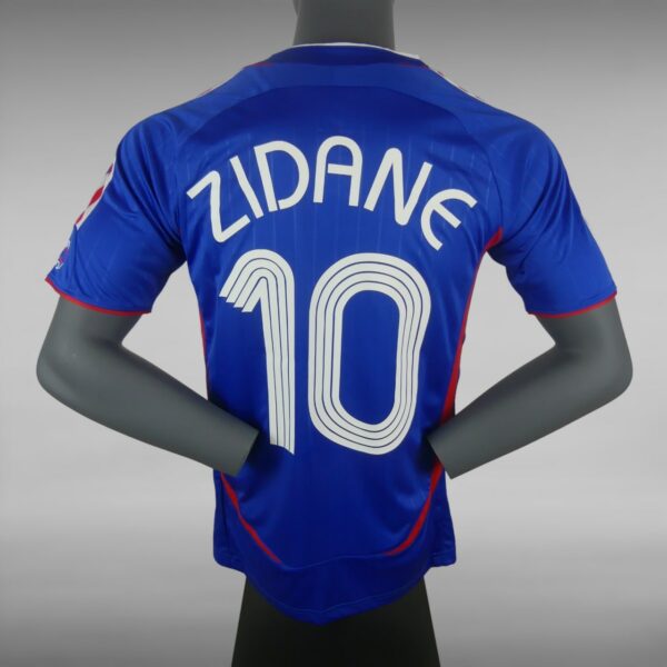 Maillot Retro Vintage Equipe de France ZIDANE 2006 Home