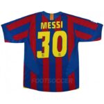 Maillot Barca Domicile 2005-2006 Messi