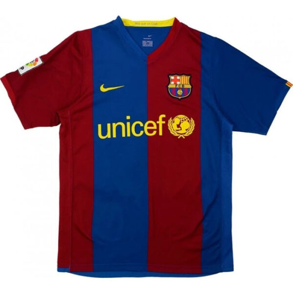 Maillot Barca Domicile 2006-2007 Xavi