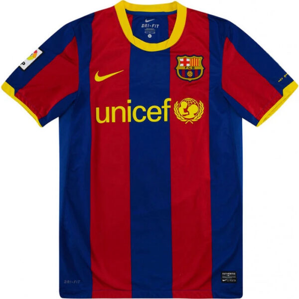 Maillot Barca Domicile 2010-2011 Messi