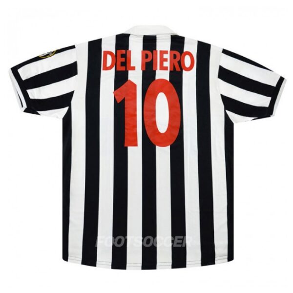 1998-99 Maillot Retro Vintage Juventus Home DEL PIERO