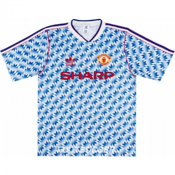 1990-92 Maillot Retro Vintage Manchester United Away