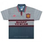 1995-96 Maillot Retro Vintage Manchester United Away