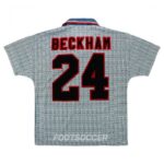 1995-96 Maillot Retro Vintage Manchester United Away Beckham